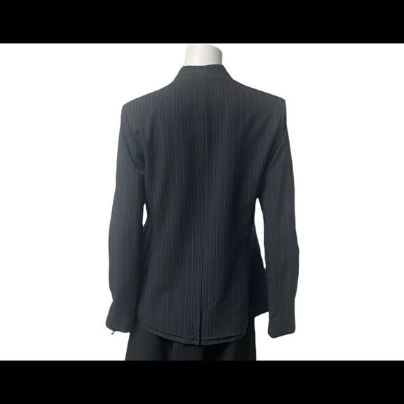 BCBG Vintage NWT Stripped One Button Blazer - Picture 3 of 5
